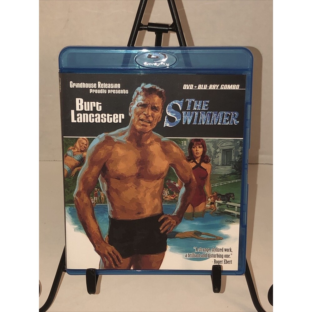 The Swimmer Combo Bluray & DVD Set Burt Lancaster OUT OF PRINT